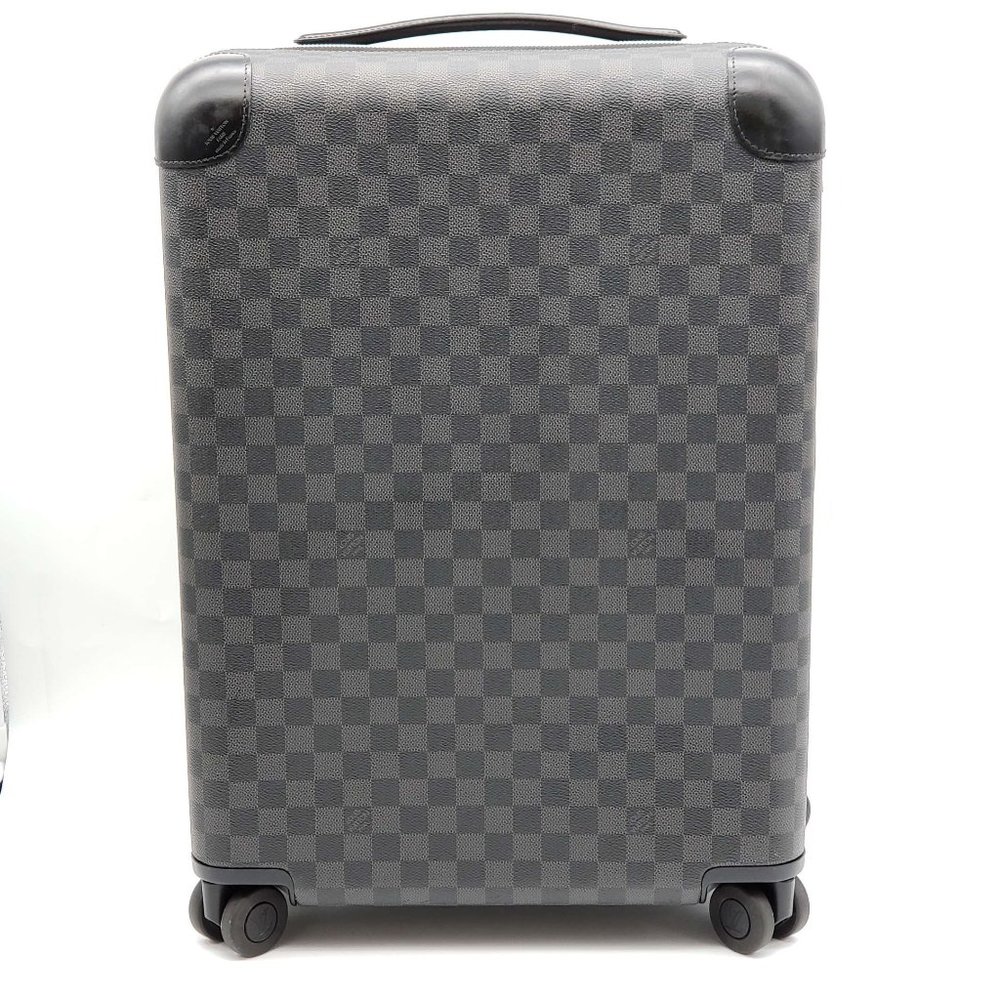 100% Authentic Louis Vuitton Horizon 55 Graphite Travel Luggage Bag - Picture 1 of 16